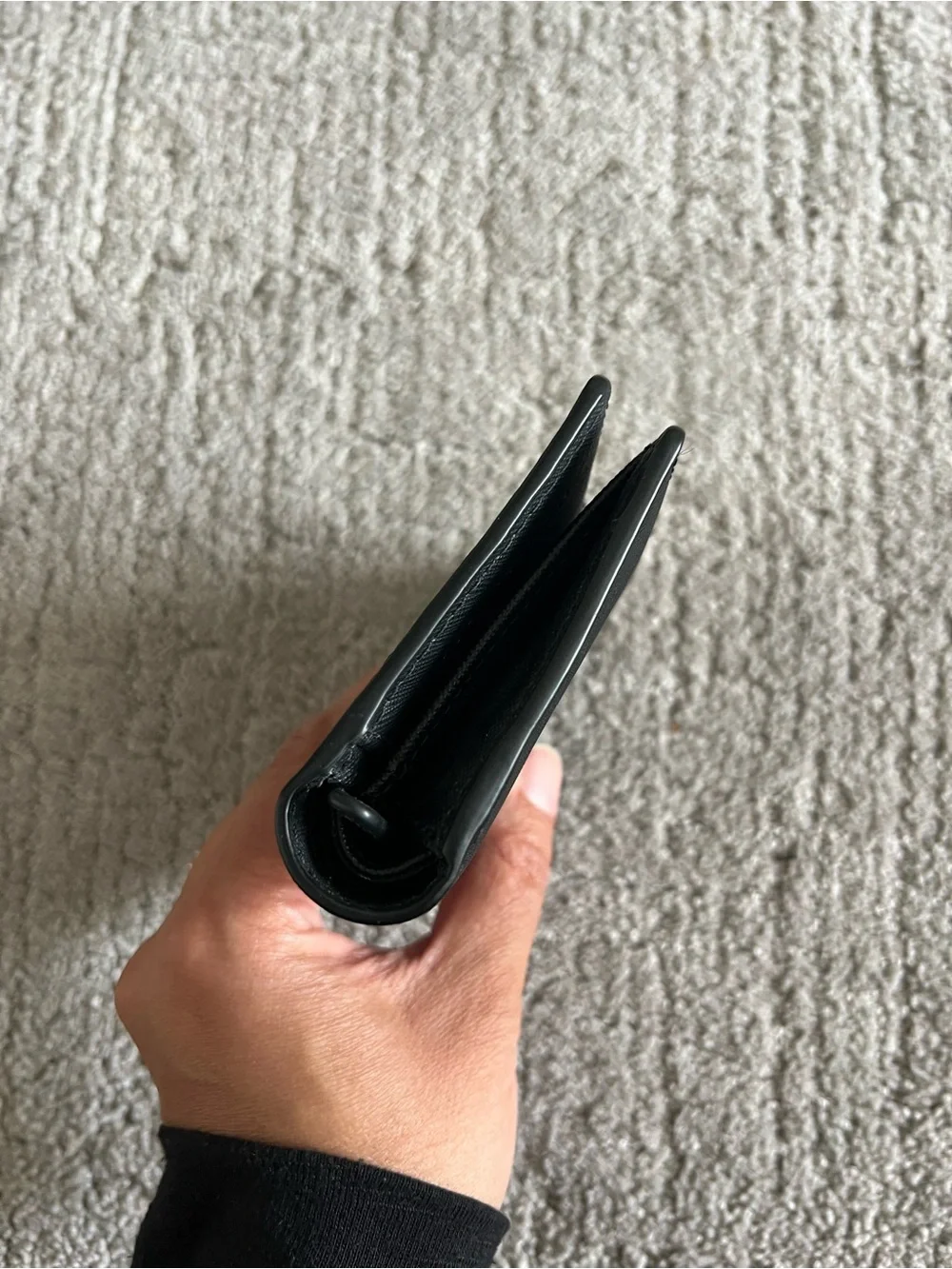 Michael Kors Black Wallet with Gold Logo
